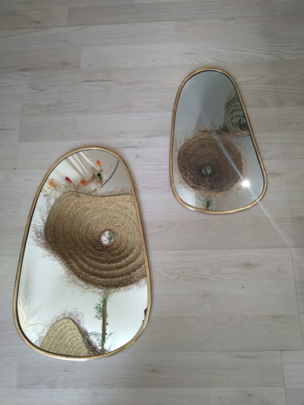 Miroir cuivre.