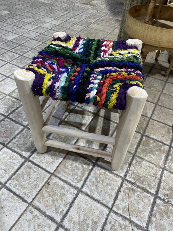 tabouret boucherouite