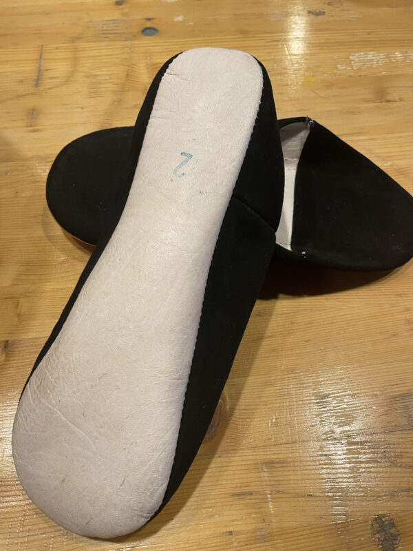 babouches noir