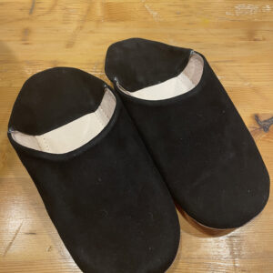 babouches noir