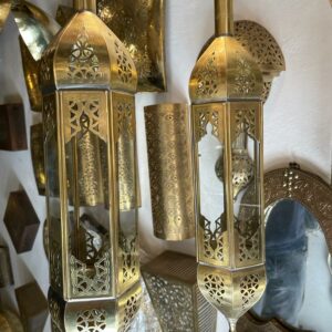 suspension lanterne cuivre