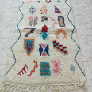 Photo d'un tapis Azilal fait main 150/100.