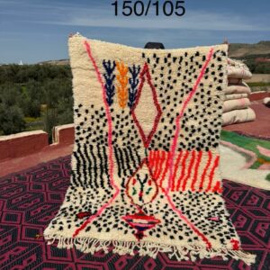 Tapis Azilal motif berbère.