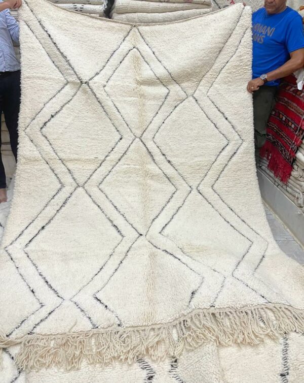 Tapis Beni-Ouarain 225 x 165 100% laine www.cely-zya.com