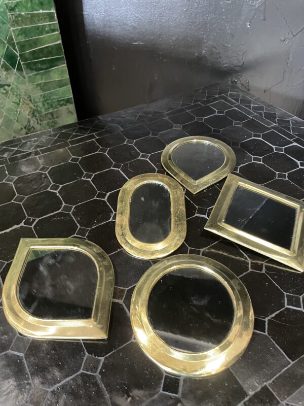 Mini Miroir Marocain laiton | 5 formes