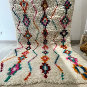 Photo d'un tapis Azilal losanges.