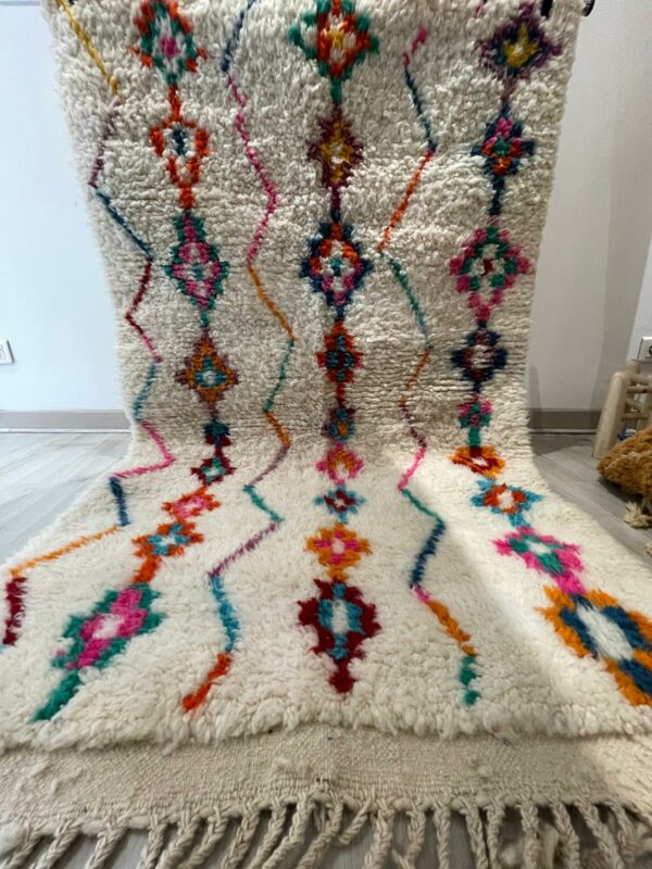 Photo d'un tapis Azilal losanges.