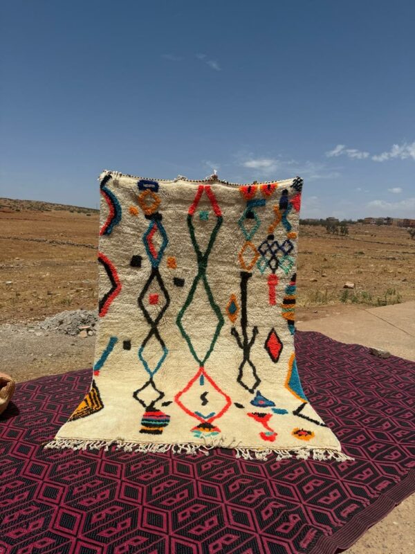 Tapis Azilal faint main.