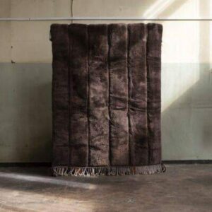 Tapis Mrirt couleur brun foncé 300x200 cm