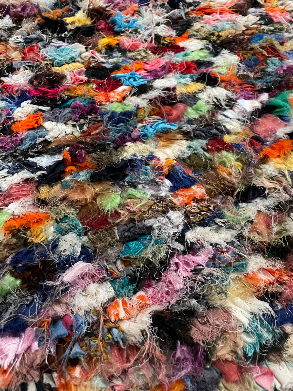 Tapis Boucherouite Amazigh 230x90 cm (5) Tapis boucherouite.