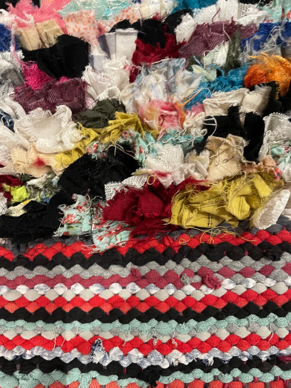 tapis boucherouite 170x80 cm (6) Tapis boucherouite coloré.