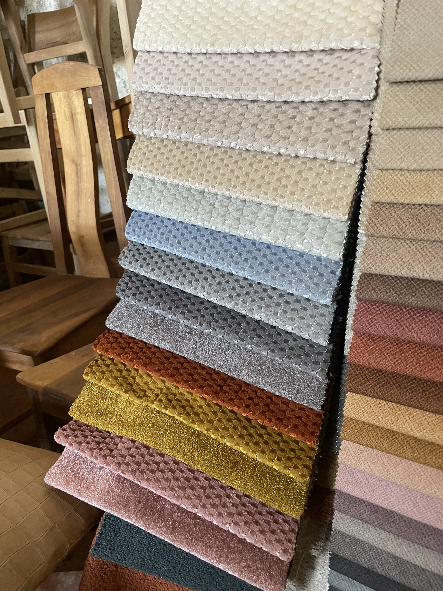 palette couleur tissu fauteuil club Palette couleur tissu fauteuil club