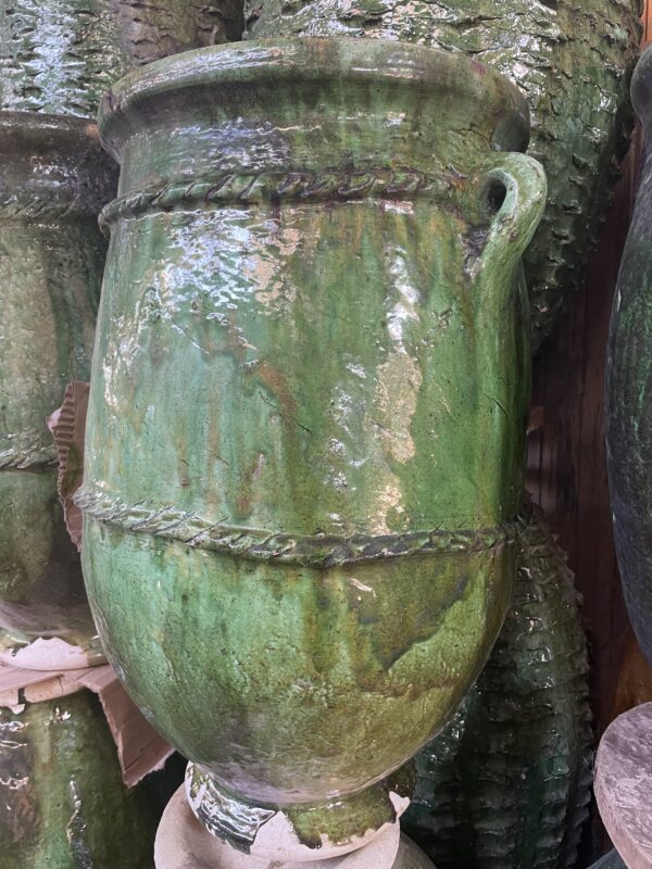 Jarre Tamegroute | Verte - artisant marocain | Cely