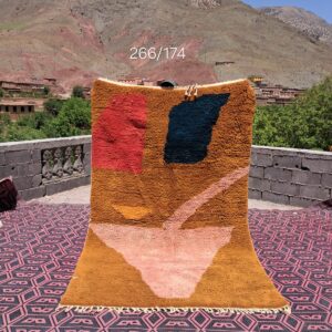 tapis azilal terracotta