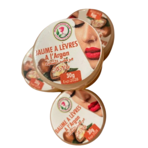 Baume à levres à l'huile d'argan.