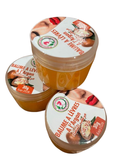 Baume à levres à l'huile d'argan (2) Baume à levres à l'huile d'argan.