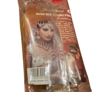 Savon noir a base d'huile d'argan.
