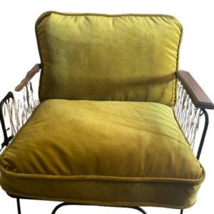 fauteuil lounge artisanal