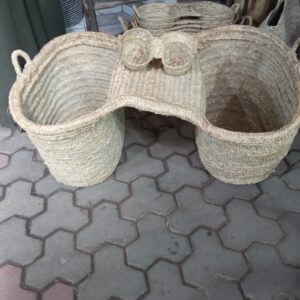 Panier double pour rangement piscine