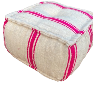 pouf berbère artisanal