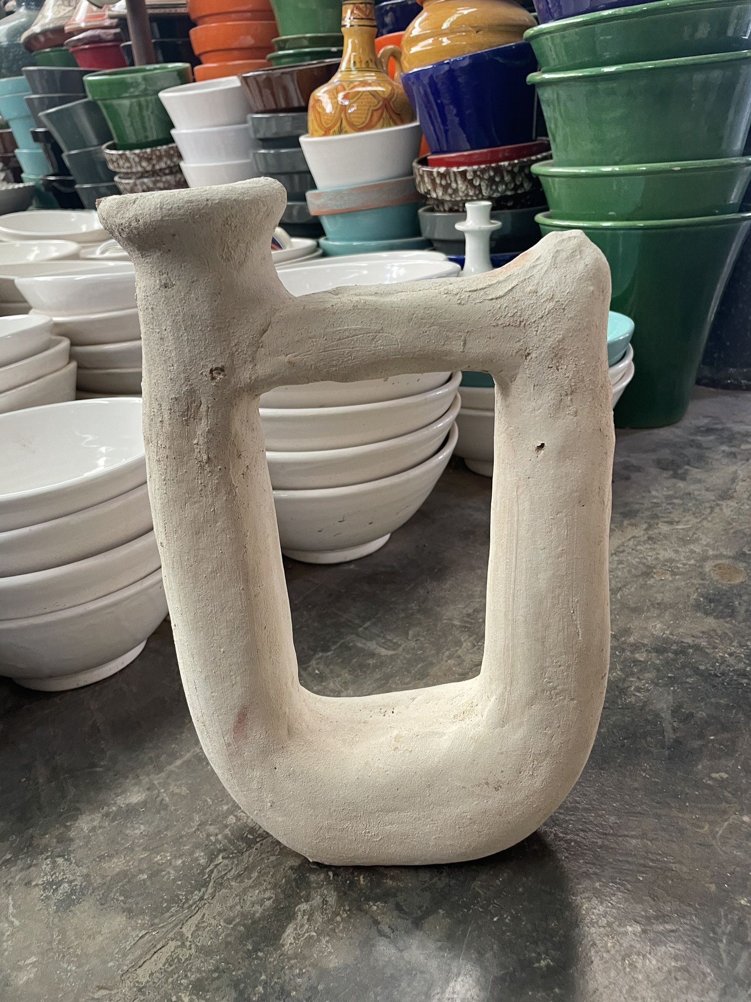 Sculpture Tamegroute Monolithe avant émaillage cely-zya