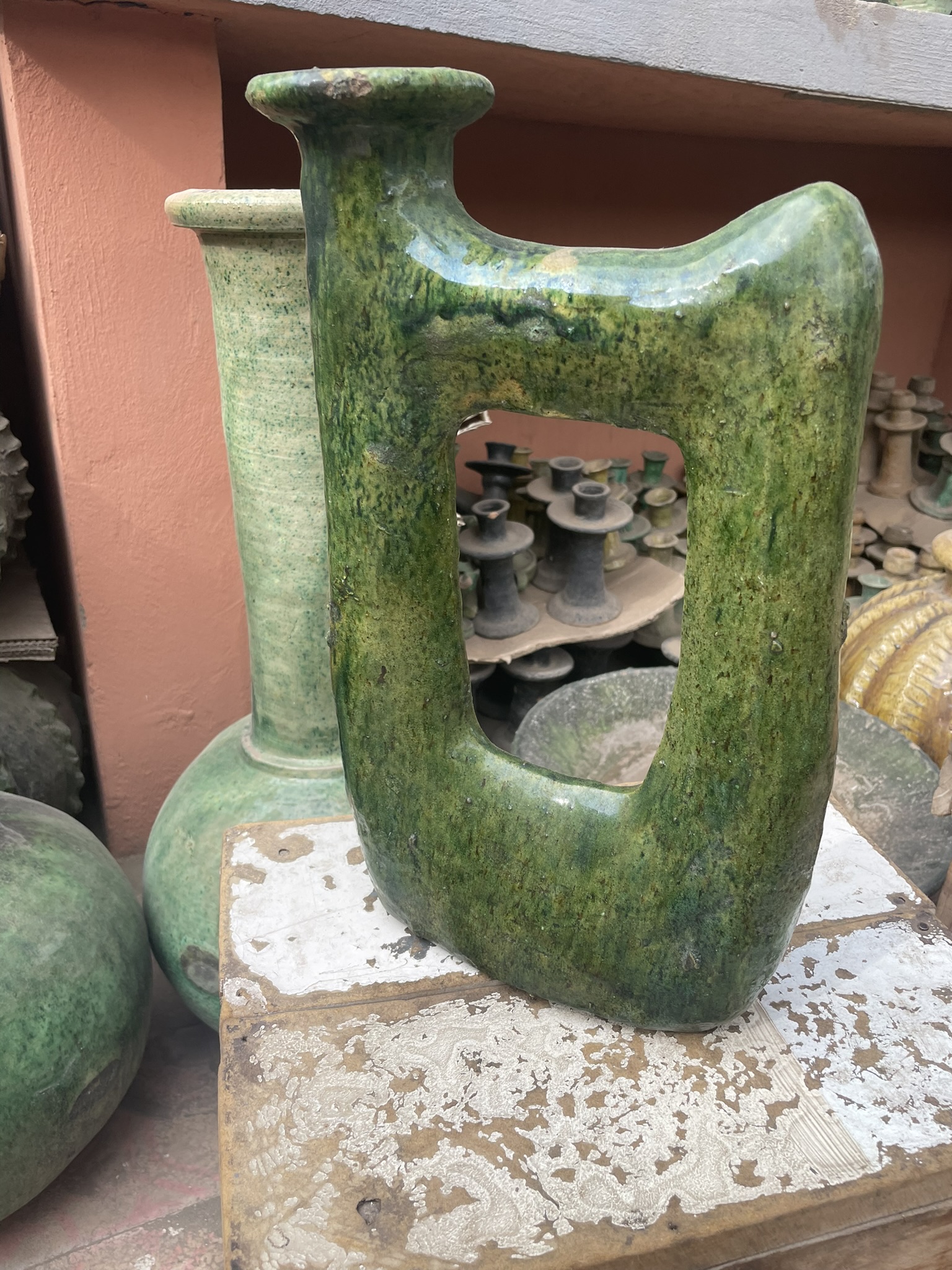 Sculpture Tamegroute Monolithe
