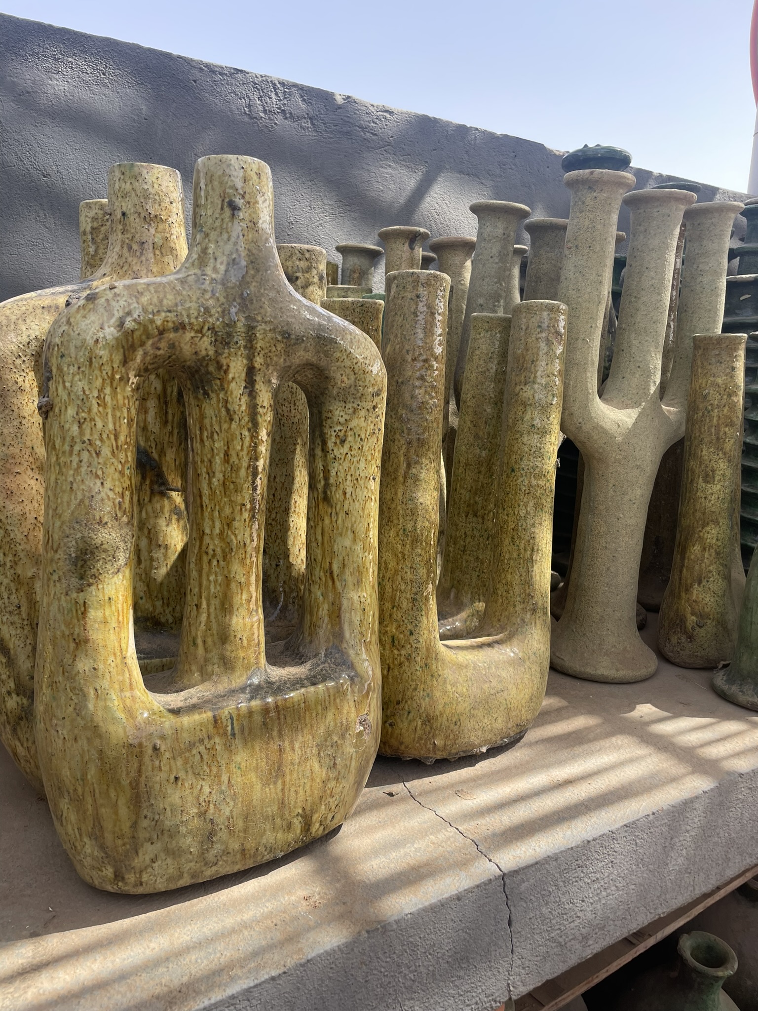 Poterie sculpture de Tamegroute